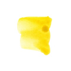 Abstract watercolor. Yellow splash - 433704458