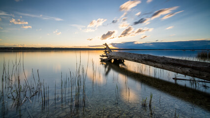Obraz premium Ammersee Sonnenuntergang