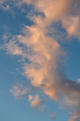 Colorful Clouds in a Sunset Sky
