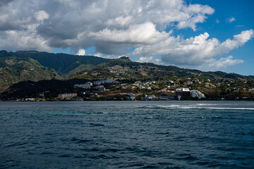 view of Tahiti island, French Polynesia