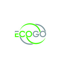 EcoGo creative modern vector logo template