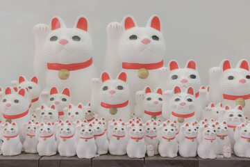 (東京都ｰ風景)豪徳寺のまねきねこ