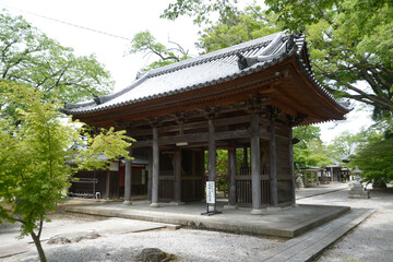 Obraz premium 向源寺 仁王門 滋賀県長浜市