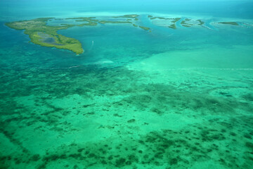 Fototapeta na wymiar San Pedro island Belize Caribbean