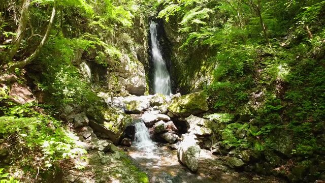 八女市・八ツ滝のドローン撮影