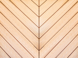 Teak has been made into a fancy pattern to adorn the doors and walls of the house.