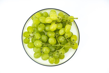 A bunch of fresh raisins