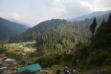 couple in the mountains