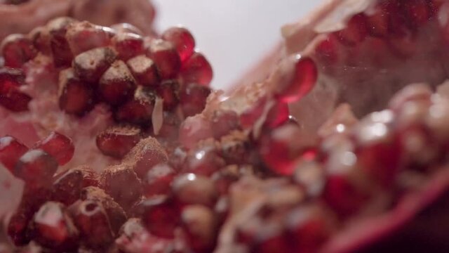 garnet is sprinkled with gold dust. kandurin. Pomegranate