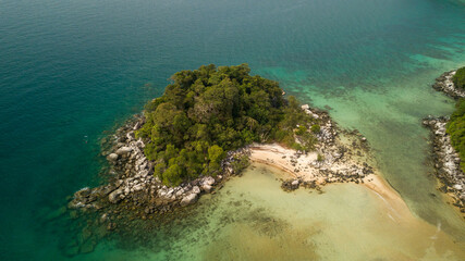 View of Island Near Tioman Island in Mersing Pahang Malaysia 3