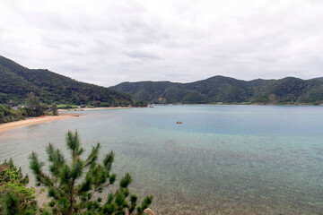 Fototapeta premium 奄美群島 加計呂麻島の生間