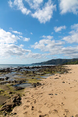 奄美大島のハートロックのあるビラ海岸
