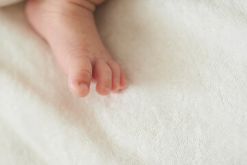 赤ちゃんの足