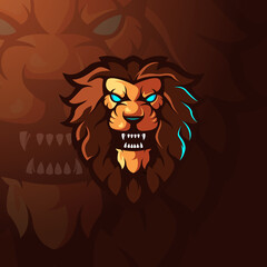 Lion Mascot Logo for sports, gaming and team