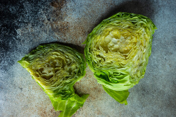 Obraz premium Fresh caggabe vegetable
