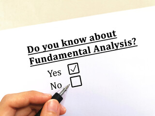 Questionnaire about stocks