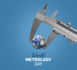 World Metrology Day concept background. Metrology Day poster or banner concept.