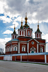 Fototapeta na wymiar Cathedral of the Exaltation of the Holy Cross in Kolomn, Russia