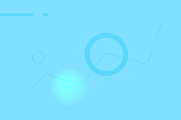 Obraz premium Blue abstract geometric background for banner, cover, poster, wallpaper, design with space for text. 