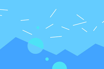 Blue abstract geometric background for banner, cover, poster, wallpaper, design with space for text. 