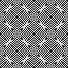 Abstract seamless geometric checked pattern.