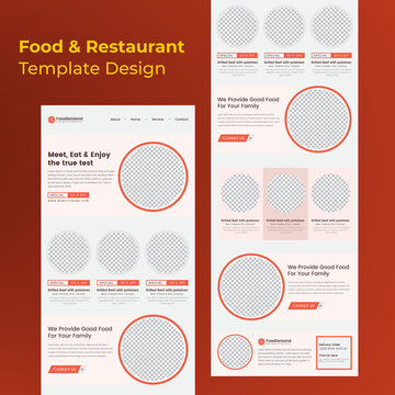 Best Pancake Restaurant Shop Food  Restaurant Email Newsletter Template