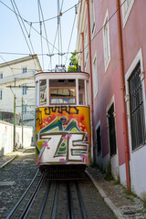 Tram in Lisboa, Portugal