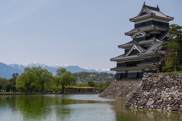 初夏の松本城