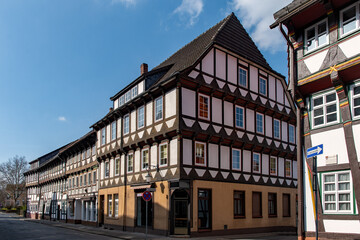 Altstadt von Einbeck in Niedersachsen, Deutschland