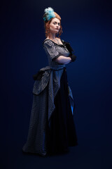 Fototapeta premium historical lady costume