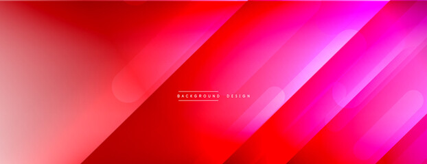 Dynamic lines abstract background. 3D shadow effects and fluid gradients. Modern overlapping forms