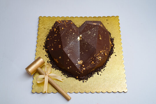 Chocolate heart surprise gift