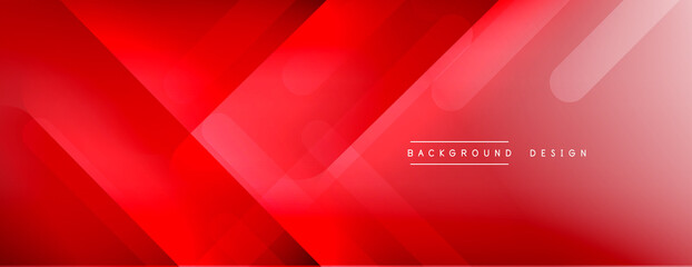 Dynamic lines abstract background. 3D shadow effects and fluid gradients. Modern overlapping forms