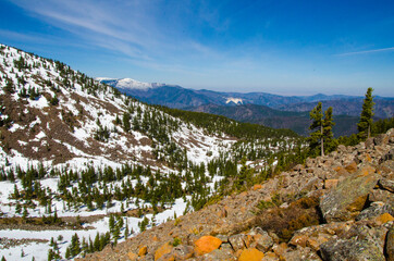 Summer In The Mountains. Travel.