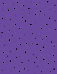 Dots seamless pattern. Vector drawing