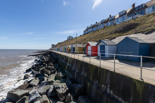 Sheringham (Norfolk, United Kingdom) Beach Huts By The Sea