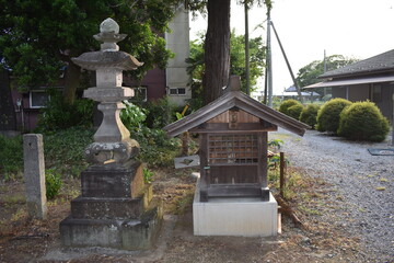 日本　埼玉　鷲宮神社　上野田　5月の風景