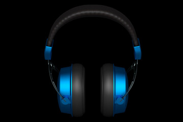 3D rendering of gaming headphones for cloud gaming and streaming