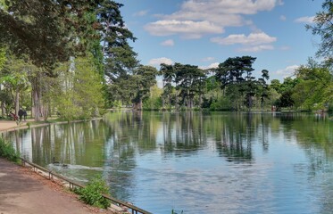 Bois de Boulogne à Paris