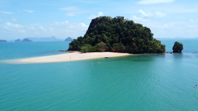 Koh Nok Island, Koh Yao Yai, Koh Yao Noi, Aerial view, Drone 2021