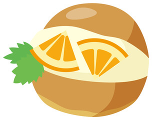 レモンのマリトッツォ