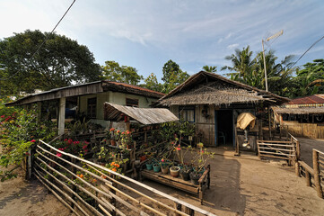 An old fishermen's indonesian village