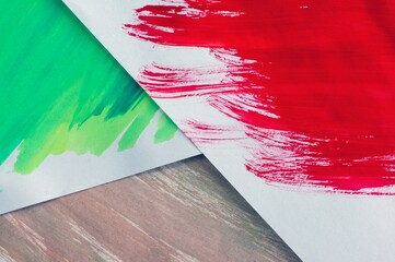 Colorful watercolor painting papers for wallpaper