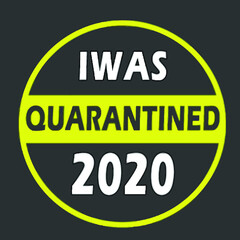 i was quarantined 2020 Logo Vector Template Illustration Graphic Design design for documentation and printing