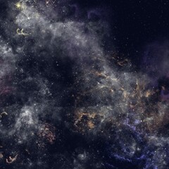 Galaxy background. Nebula in the space. Stars and milky way