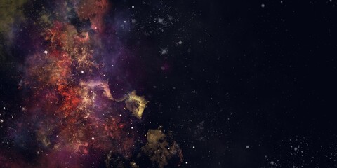 Fototapeta na wymiar Galaxy background. Nebula in the space. Stars and milky way