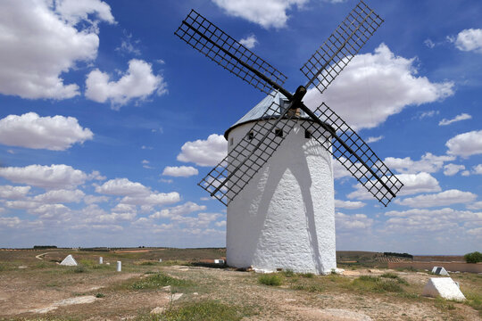 Die Windm&uuml;hlen von Campo Criptana La Mancha
