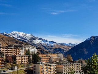 Obraz premium Vila de Orcieres em França