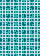 Fototapeta premium Abstract Geometric Pattern generative computational art illustration