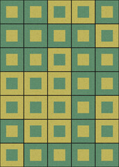 Abstract Geometric Pattern generative computational art illustration